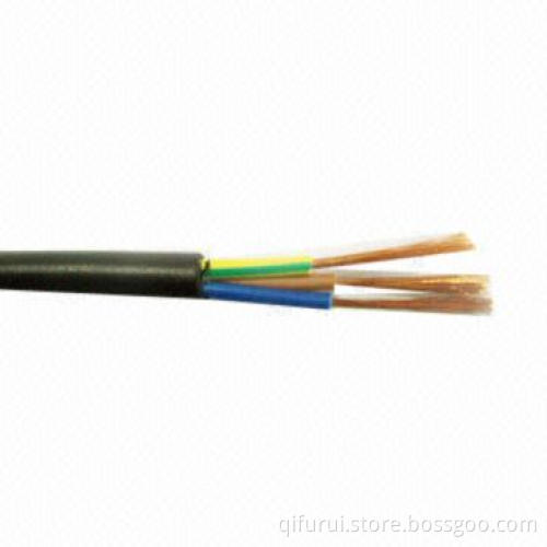 PVC Multi-core Motor Cables with RoHS Mark and Tinned Braided Copper Shield